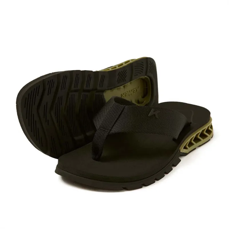 Sandália Kenner Rakka Preta / Verde Militar Preto Sandália Kenner Rakka Preta / Verde Militar