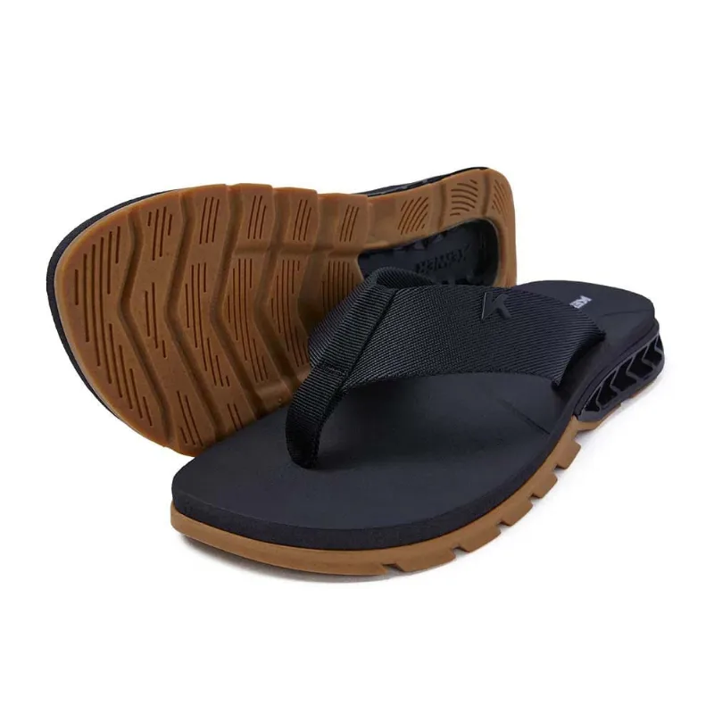 Sandália Kenner Rakka L7 Preta / Bege Preto