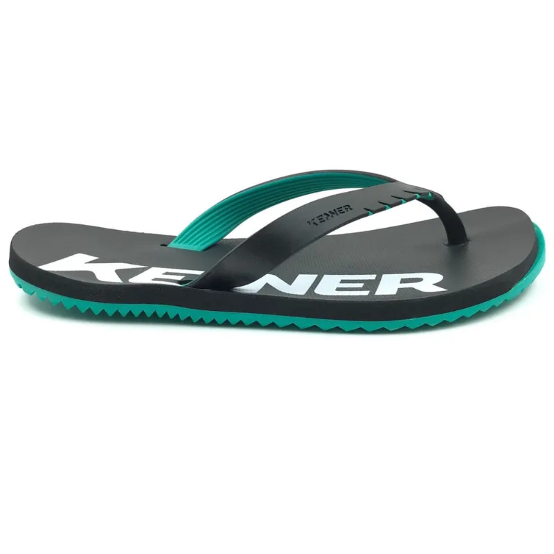 Sandália Kenner Red Preta com Verde