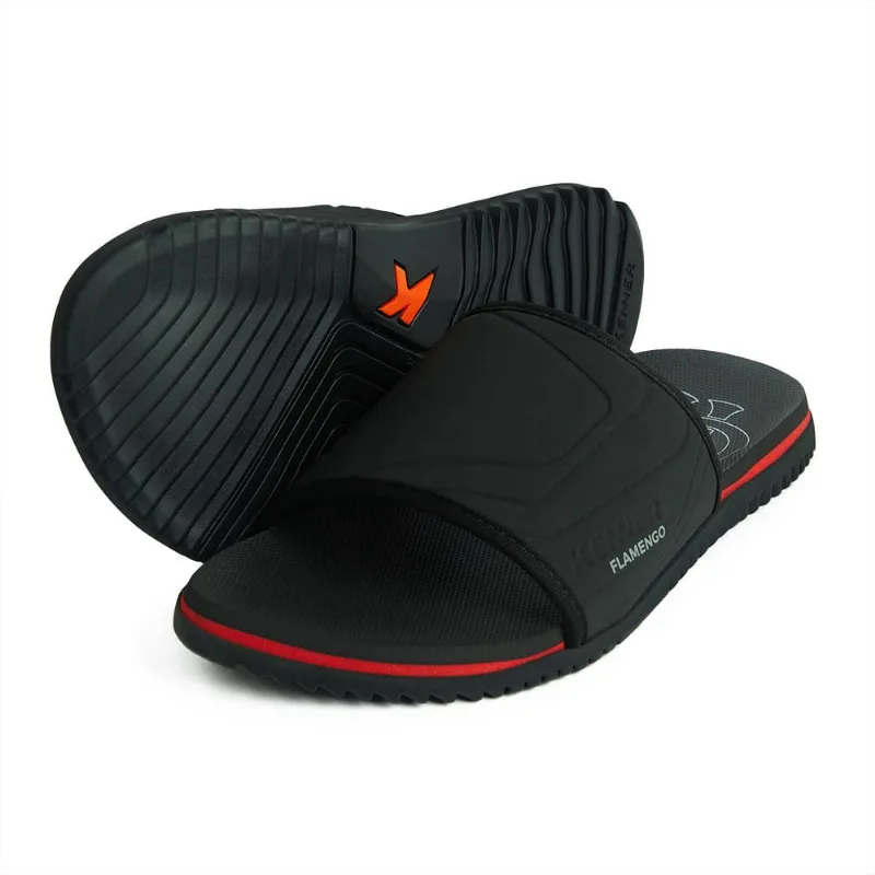 Chinelo Flamengo Sligo Go Preto/Vermelho DTN-01 Kenner Preto 36