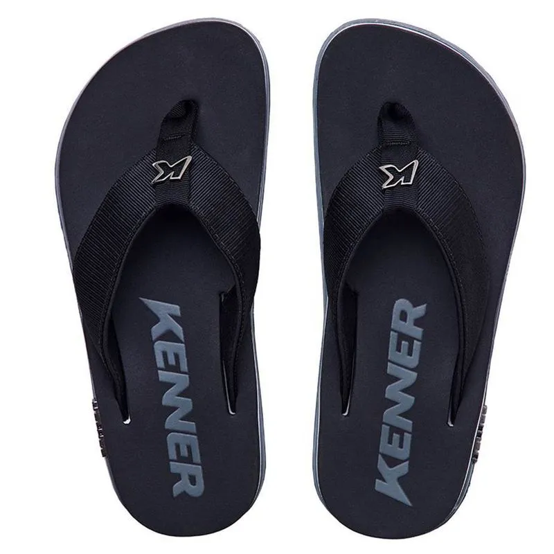 Chinelo Kenner Kivah Masculino Preto 37