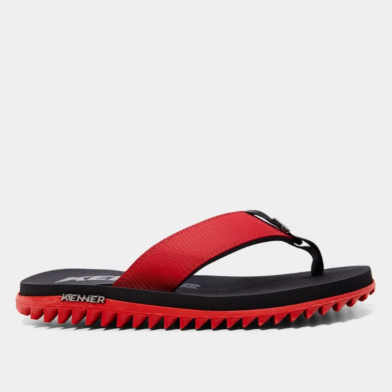 Sandália Kenner Kivah Tks Masculina - Masculino - Vermelho+Preto