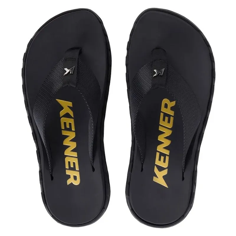 Chinelo Kenner Masculino Megah 44-45 / Preto