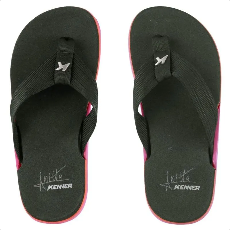 Chinelo Kenner NK6 Anitta Feminina 35 / PRETA - ROSA