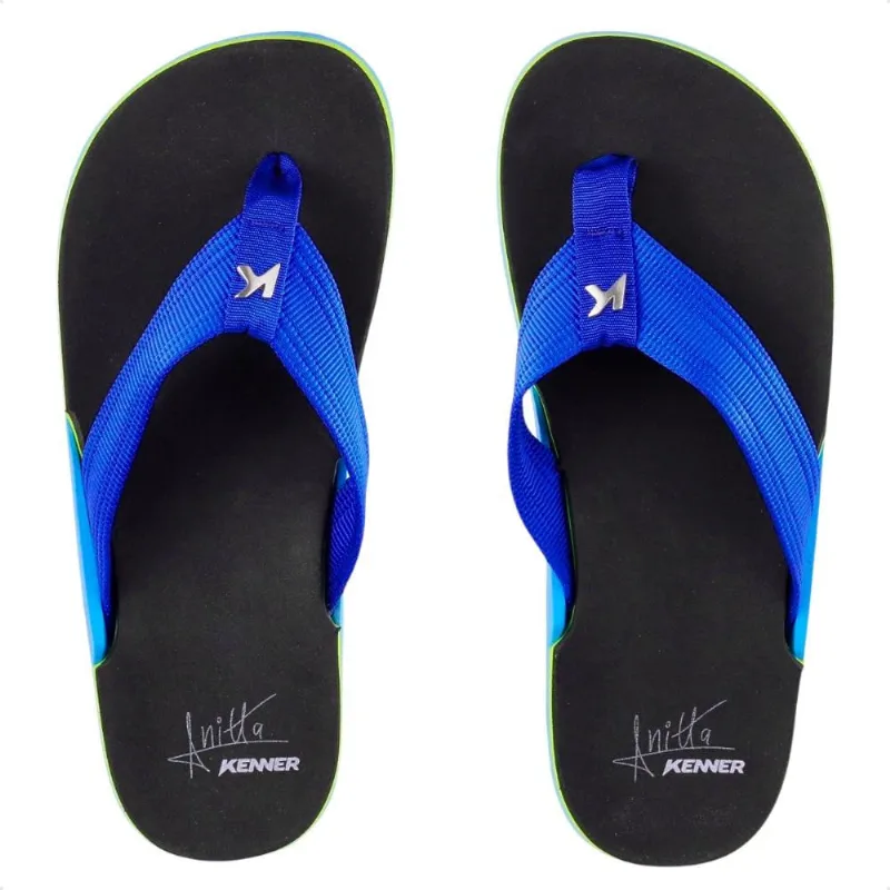 Sandália Kenner NK6 Anitta Feminina 38 / Preto / Azul