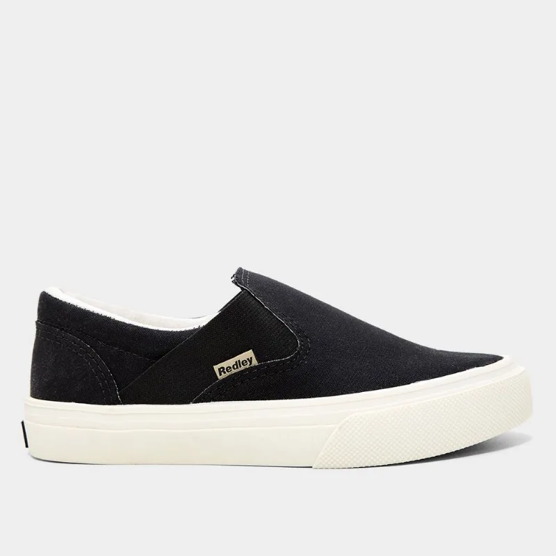 Slip On Redley Casual Urbano - Unissex - Preto