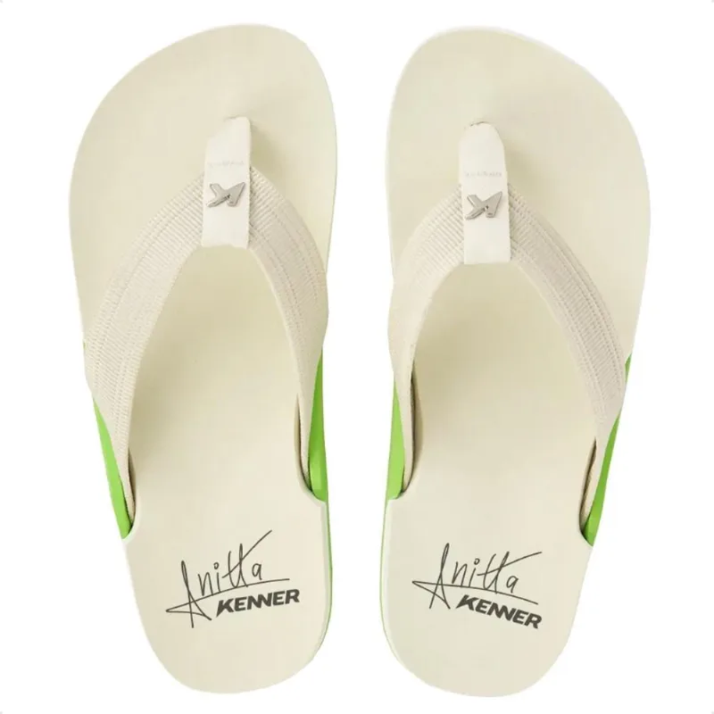 Sandália Kenner NK6 Anitta Feminina 36/37 / Bege / Verde