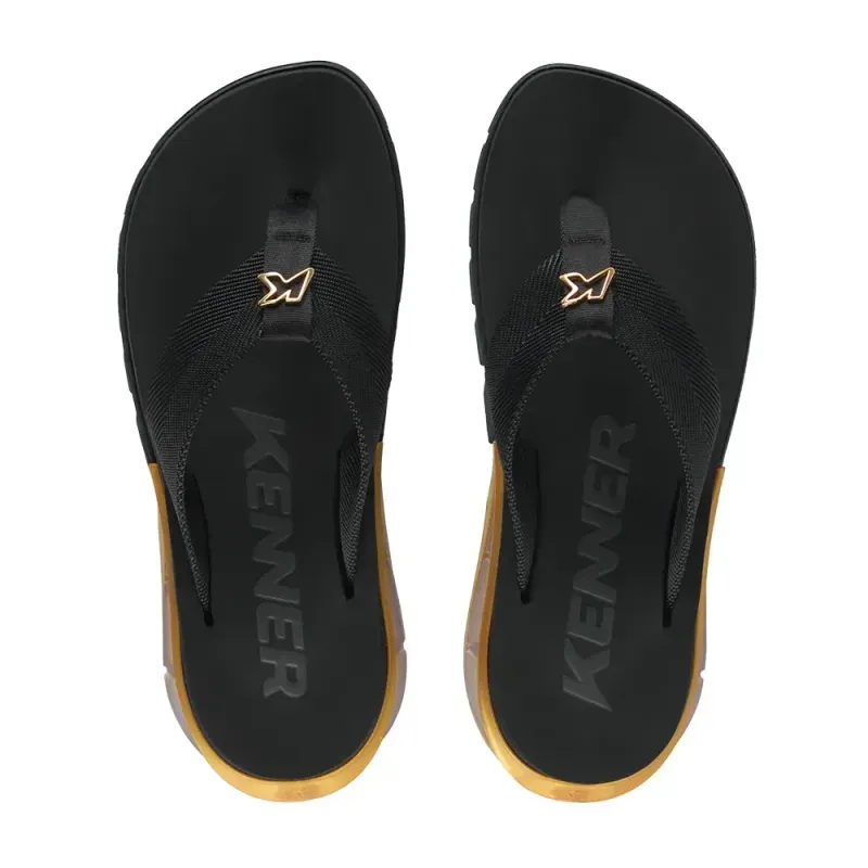 Chinelo Masculino Kenner Orak Borracha Preto 43