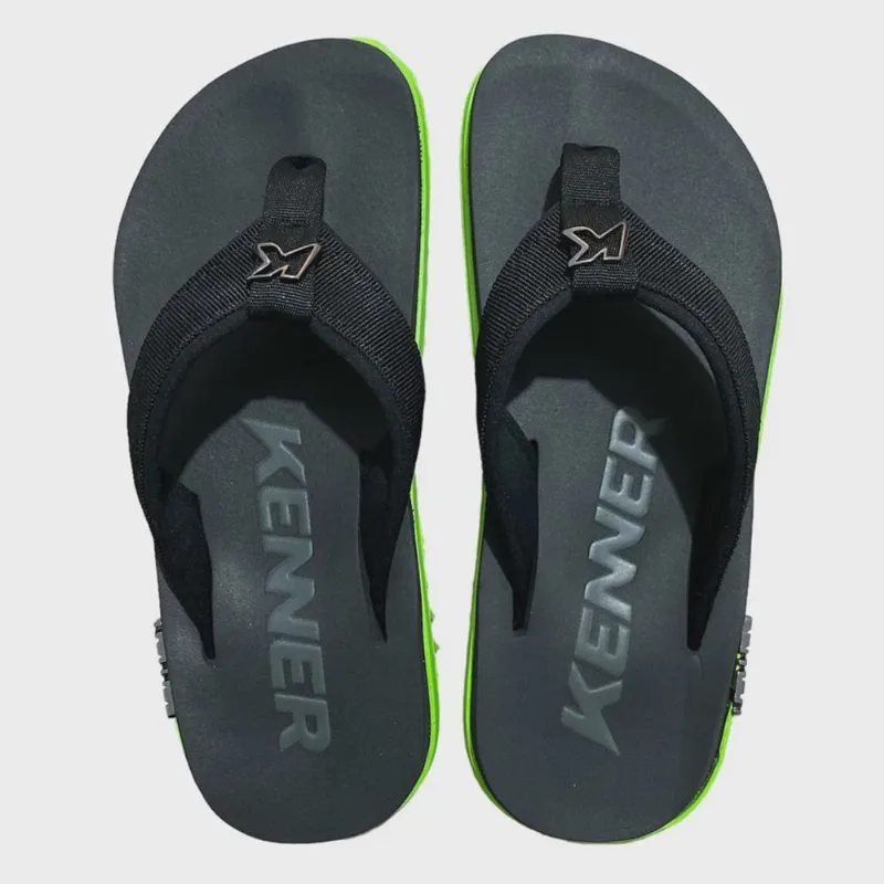 Chinelo Kenner Kivah Cushy Adulto Masculino Verde
