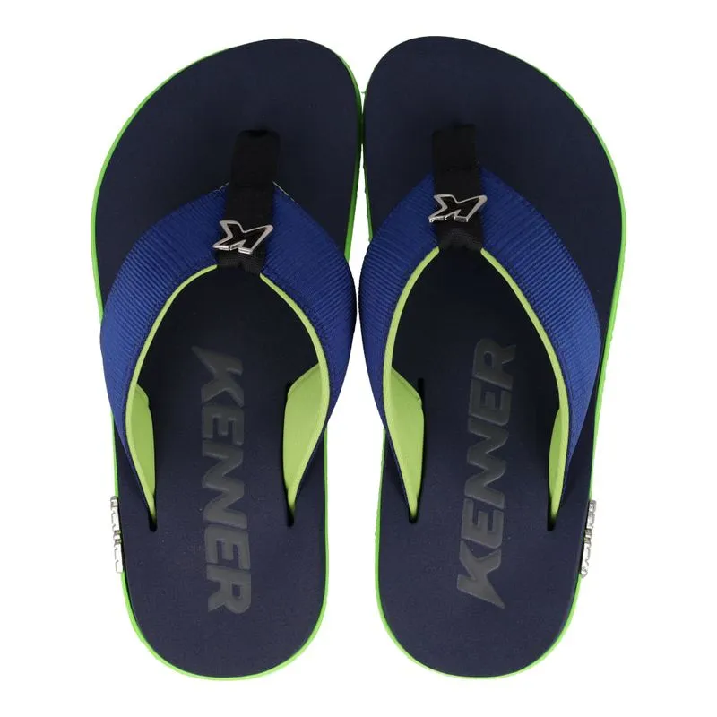 Chinelo Casual Kenner Nylon Masculino Verde 36