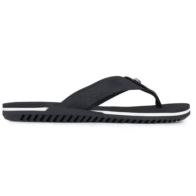 Chinelo Masculino Casual Kenner Nk6 Pro Borracha Preto 38