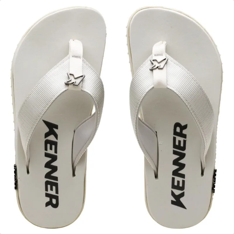 Sandália Kenner Kivah 44/45 / Cinza / Bege
