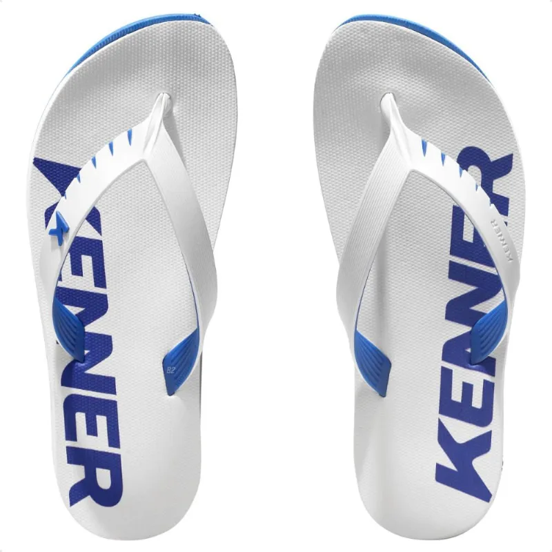 Sandália Kenner Red 43 / Branco / Azul