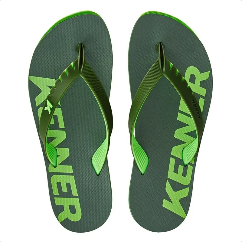 CHINELO KENNER MASCULINO RED 40 / Verde