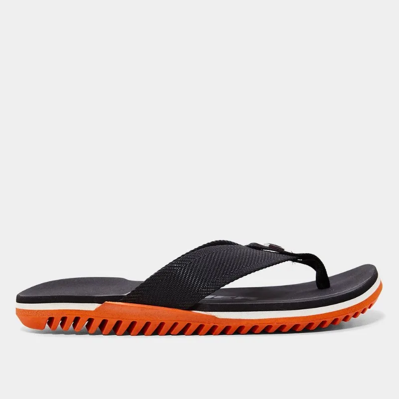 Sandália Kenner Nk6 Pro Masculina - Masculino - Laranja+Preto
