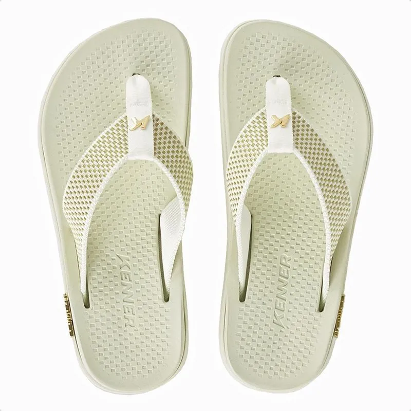 Chinelo Kenner Masculino Kivah Pro Dots 41 / Off White