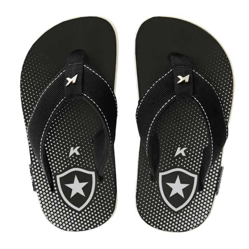 Sandália kivah kids branco/preto 27/28