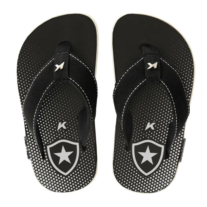 Sandália kivah kids branco/preto 31/32
