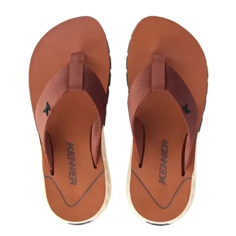 Chinelo Kenner Rakka Unissex Marrom 42
