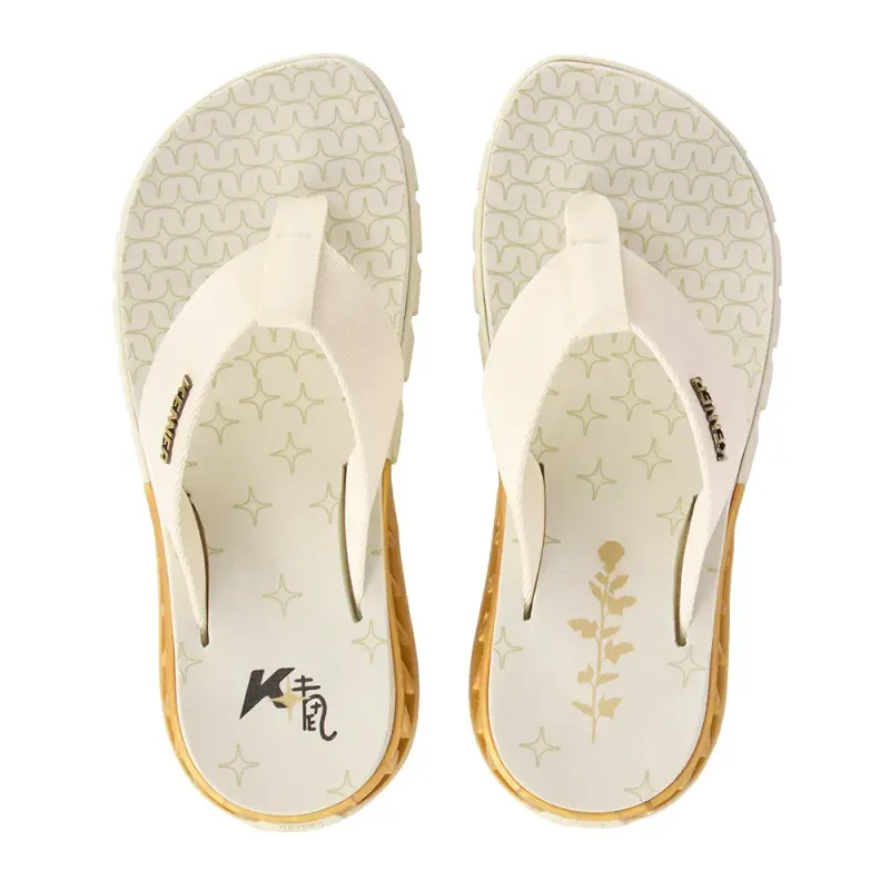 Chinelo kenner Rakka de Saturno Branco Off Masculino 40