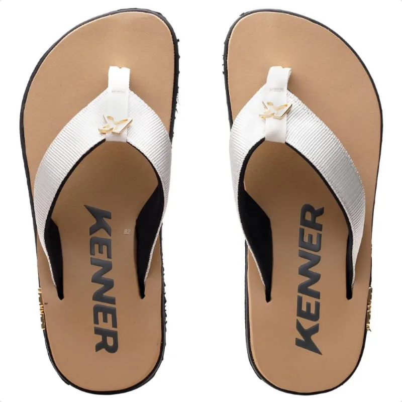 Sandália Kenner Kivah 39 / Marrom Claro / Preto