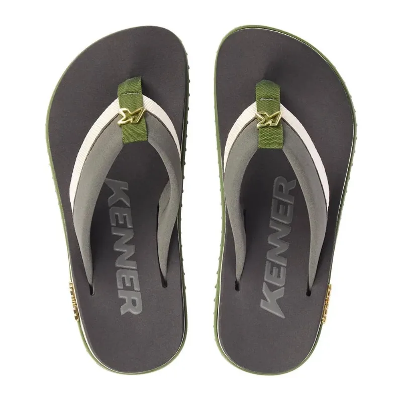 Chinelo Kenner Kivah Colors Unissex Verde 35