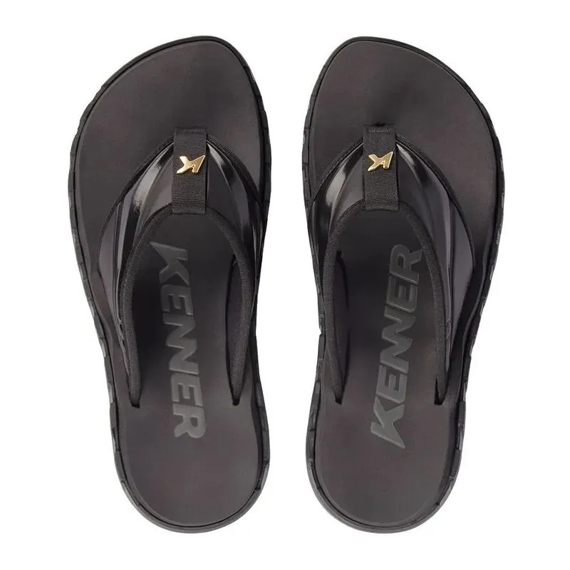 Sandália Masculina N°38 Kenner Megah Turbo Preto (MP)