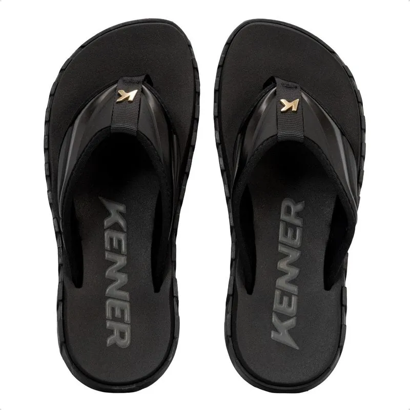 Chinelo Kenner Masculino Megah Turbo 43 / Preto