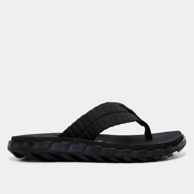Sandália Kenner Megah Puffer Masculina - Unissex - Preto