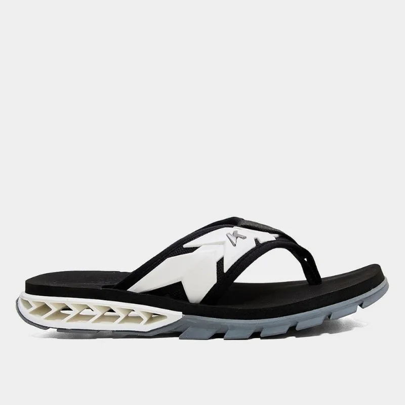 Sandália Kenner Rakka Ultra Full Force Masculina - Unissex - Cinza+Branco