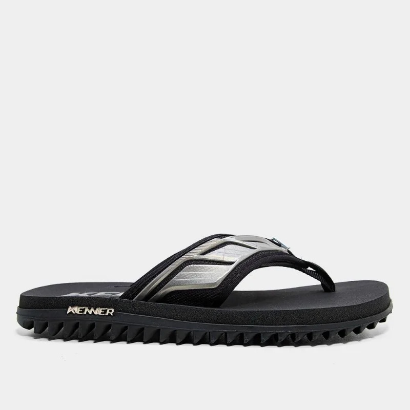 Chinelo Kenner Kivah Full Force Masculino - Unissex - Chumbo