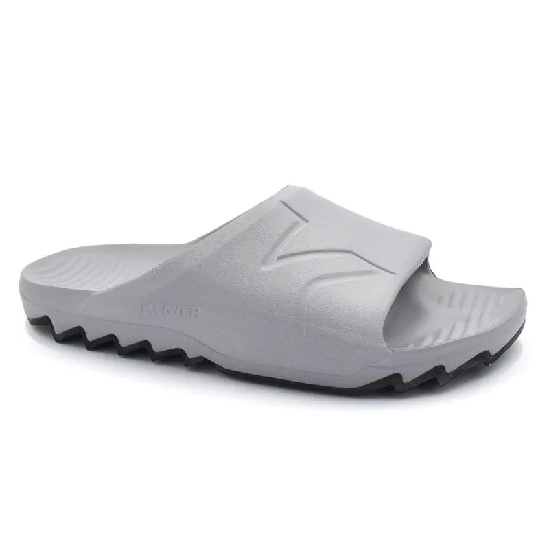 Chinelo Slide Masculino Kenner Makho Cinza 3900000000-4 37