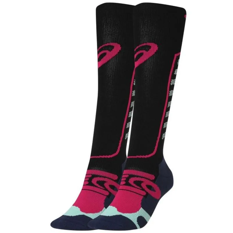 Meia ASICS Compression - Unissex - Rosa - tam: 39/43