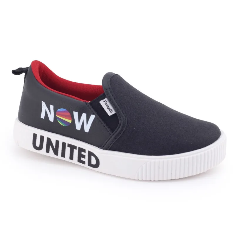 Tênis Infantil Pampili 435.191 Slip On Brilho Now United