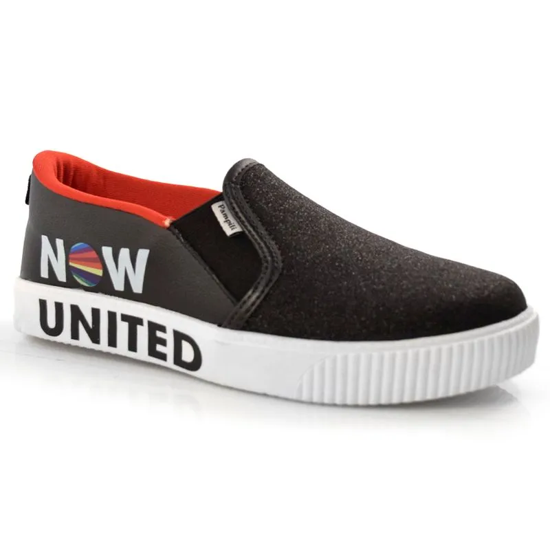 Tênis Iate Infantil Pampili Now United Preto 435.191 35