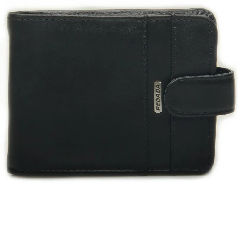 Carteira Casual Pegada Masculina em Couro Preto CA003221-01 Carteira Pegada Masculina em Couro Preto CA003221-01
