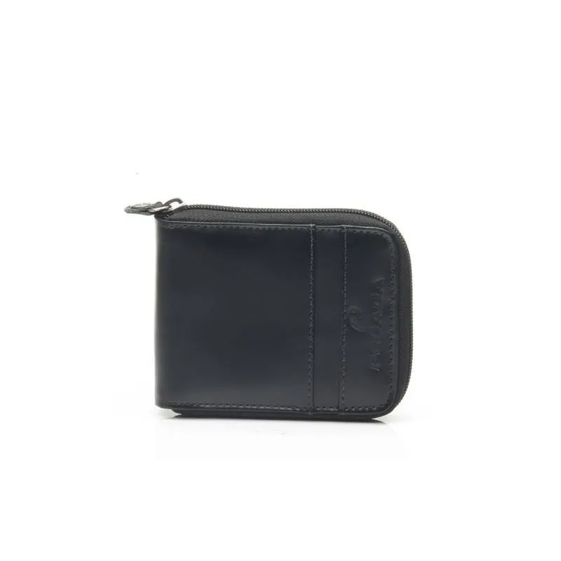 Carteira Casual Pegada Masculina em Couro Preta CA003726-01 UNI