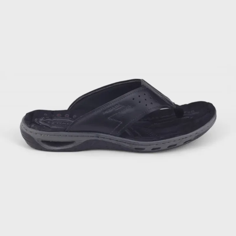 Chinelo Masculino Pegada 131663 Couro Anilina Amortech