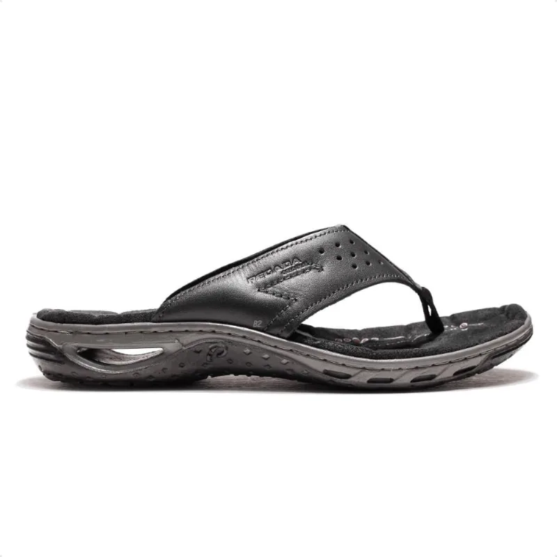 Chinelo Pegada Casual Masculino 44. / Preto