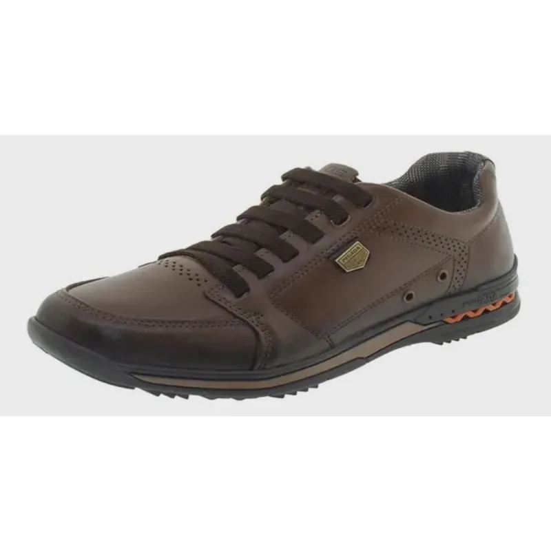Sapatênis Pegada Couro Masculino 114854