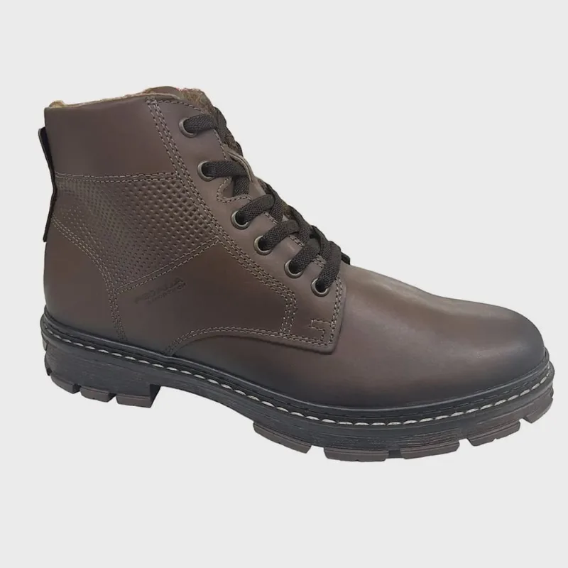 Bota Pegada Coturno Masculino Couro Legitimo 181708