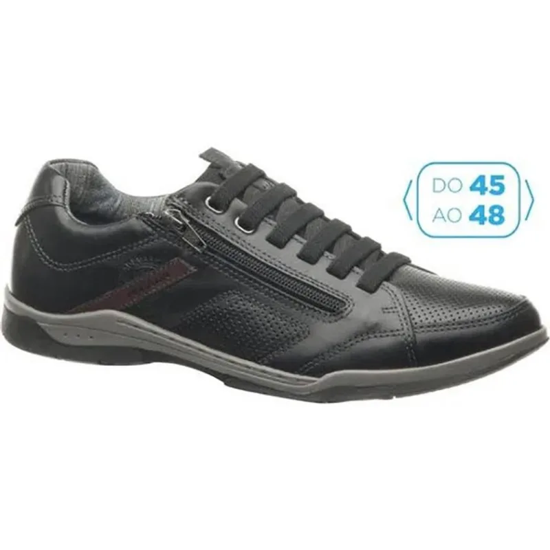 Sapatênis Pegada Em Couro 514274 Masculino