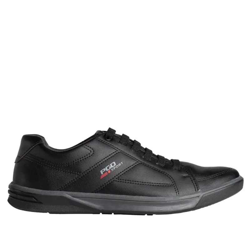 Sapatênis Masculino Pegada Microfibra Preto - 41