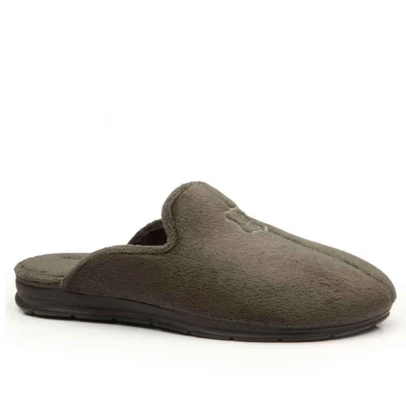 Pantufa Masculina Pegada Atoalhado Verde Musgo - 42