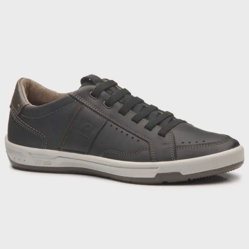 Sapatênis Masculino Washed Black Cravo Pegada 119401-07