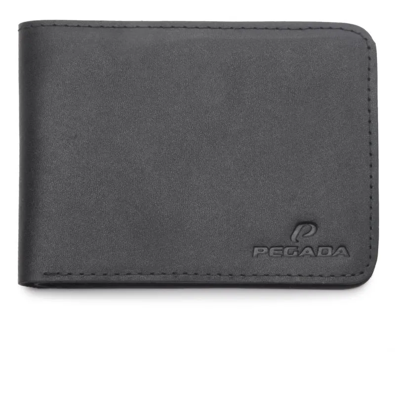 Carteira Casual Pegada Masculina em Couro Preto CA003429-01 Carteira Pegada Masculina em Couro Preto CA003429-01