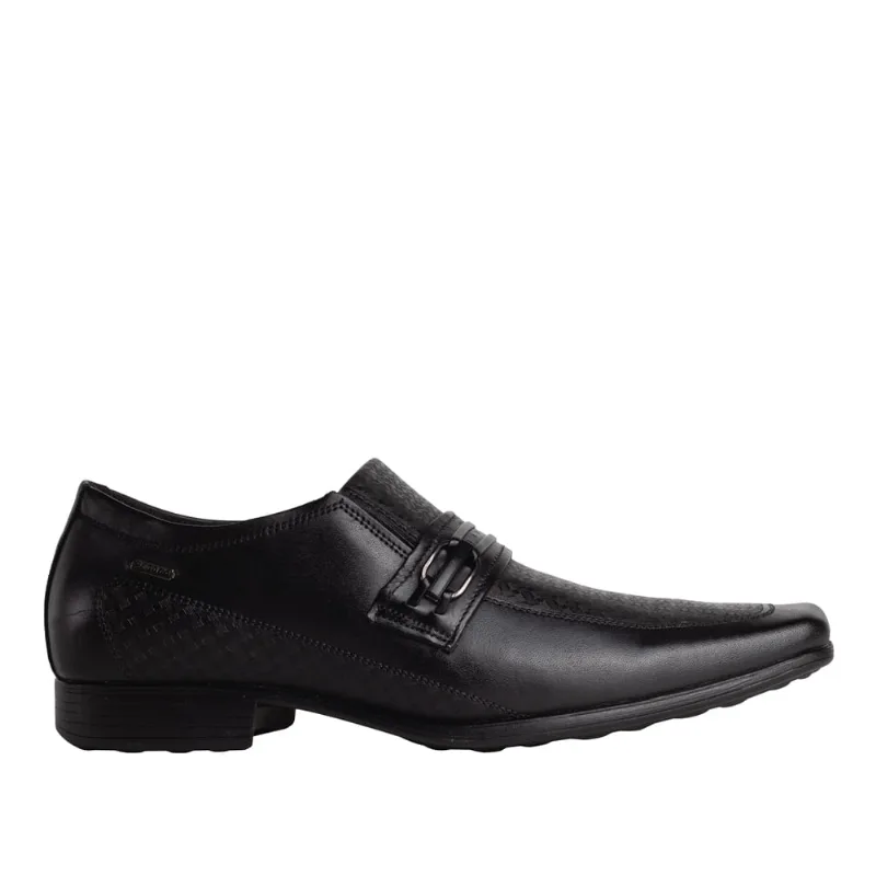 Sapato Social Masculino Pegada com Textura Preto - 38