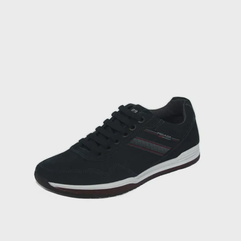 Sapatênis Masculino Pegada ref: 118409 couro nobuck