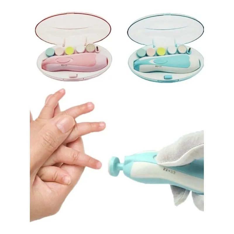 Cortador Aparador De Unha Bebê Criança Elétrico Delicado