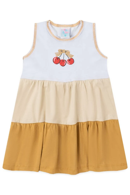 Vestido de Verão Três Marias Cerejinhas Branco M